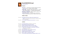 Desktop Screenshot of david.rothlis.net